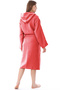 Unisex Hooded 100% Organic Cotton Premium Multi Muslin Ultra Soft Bathrobe - 4
