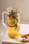 Fire Resistant Borosilicate Glass Jug Detox Herbal Tea Large Size Coffee Pot 800 Ml