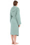 Unisex Hooded 100% Organic Cotton Premium Multi Muslin Ultra Soft Bathrobe - 7