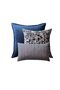  Eliza & Sense " - Decorative Pillow - 3-Piece Combination Set (Inner Pillow Included) (Navy Blue)