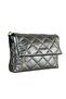 Puff Fabric Crossbody Bag Platinum