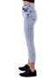 Button Detailed And High Waisted Pocket Unlined Mom Women's Jeans Snow Light Blue Denim Four Seasons - 3