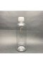 330 Cc Flat Model Pet Bottle - White Lid - 330 Ml Empty Pet Bottle (10 Pieces)