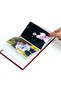 Leather Look Photo Album - 10x15 Claret Red - 4