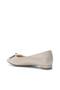 Genuine Leather Mink Women's Ballerina Shoes 019ZA21-131 - 2
