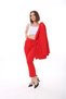 Women's Atlas Fabric Pocket Belted Trousers - 4