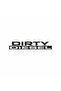 Dirty Diesel Car Sticker 16x3 Cm Black