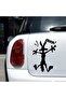 Bugs Bunny Car Sticker 14x20 Cm Black - 2