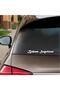 Thank You Dad Car Sticker 18x2 Cm White - 2