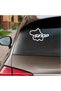 Sinop Map Car Sticker 16x11 Cm White - 2