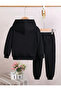 Kids Girls Cute Cat Top and Bottom Tracksuit Set - 3