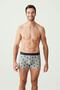 Men, Licensed, Uspa, Navy Blue-burgundy-printed, 3-Piece Boxers - 4