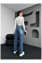 Blue Straight Orj Jeans - 4