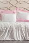 3D Embroidered Satin Double Duvet Cover Set Jolie Pink - 2