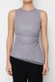Blouses - Gray - Slim - 5