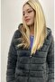 Women's Italian Design Hooded Double Sided Long Sleeve Coat - 5