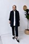 Soft Hijab Suit - Black - 5