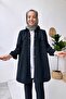 Soft Hijab Suit - Black - 4