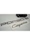 مجموعة شعار شعار حروف 3M ثلاثية الأبعاد متوافقة مع Porsche Cayenne