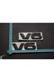 Dk Tuning V6 3m 3d Fender Side Metal Text Logo - 4