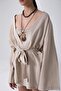 Maia Linen Kimono Beige - 3