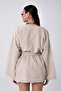 Maia Linen Kimono Beige - 4