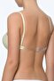 حمالة صدر نسائية سوداء 6026 Underwire بدون حمالات وحزام شفاف مدعوم بحمالة صدر صغيرة - 2