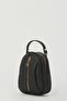 Women's Black Print Shoulder Bag 05Po23Y1719 - 4