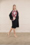 women's short sleeve midi length tunic dress - 7