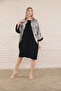 women's short sleeve midi length tunic dress - 5