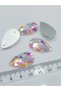 Planted Stone - 18*27 Mm Drop Ab (24 PIECES) - 3
