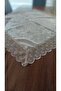Laced velvet fiskos tablecloth dowry cover 95cm*95cm - 2