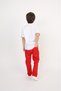 Boy's Suit Flag and Hat Gift Striped Shirt Red Pantalon April 23 Show Costume - 3