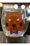 380 ml Heat Resistant Glass Mug - Double Glass, Teddy Bear and Heat Insulated - 7