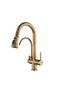 Kitchen Sink Faucet with Dual Flow Water Purification Outlet and Antique Spiral New Fountain Imported 7 Years Warranty - 3