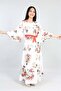 Girl's Chiffon Fabric Long Summer Dress - 4