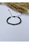 Morse Alphabet Hematite Stone Bracelet Natural Stone Gift Box - 3