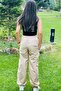 Girl's Parachute Jogger Trousers - 3