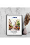 Single Framed Painting Watercolor Series Paris Poster Painting Tk/452