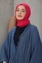شال من سلسلة القطن المريح باللون الفوشيا