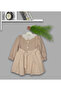 BRODE YAKALI ELBİSE - 5