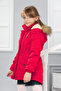 Girl's Removable Hooded Waterproof Down Coat - 6