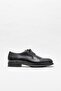 Black Leather Men's Classic Shoes