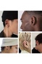 3 Pieces Non-Tarnish Surgical Steel Hoop Earrings (8 mm,10 mm,12 mm) Silver Color - 4
