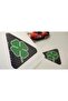 Dk Tuning Clover Logo Side Mudguard 3m 3d Chrome Metal Logo Emblem Set