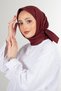 Bordo Twill Eşarp - 5