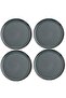Moderna 27 Cm Flat Plate Pearl 01 Blue 4 Pieces - 3