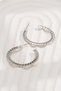 Stud Half Hoop Earrings - 2