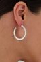 Stud Half Hoop Earrings
