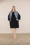 women's short sleeve midi length tunic dress